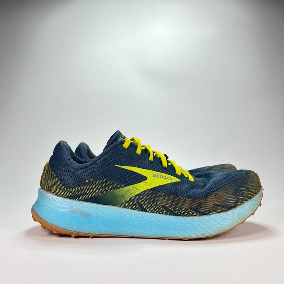 Brooks Catamount Blue Yellow Trail Running Shoes Sneaker 113521D436 Mens Size 11 main image 11